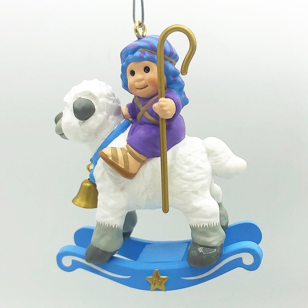 Playful‎ Shepherd 1997 Hallmark Ornament